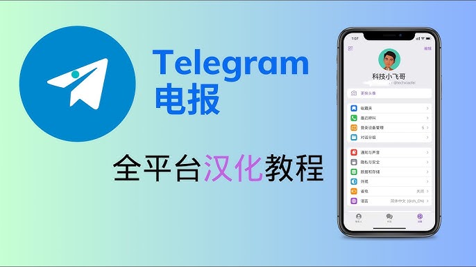 telegram如何汉化？