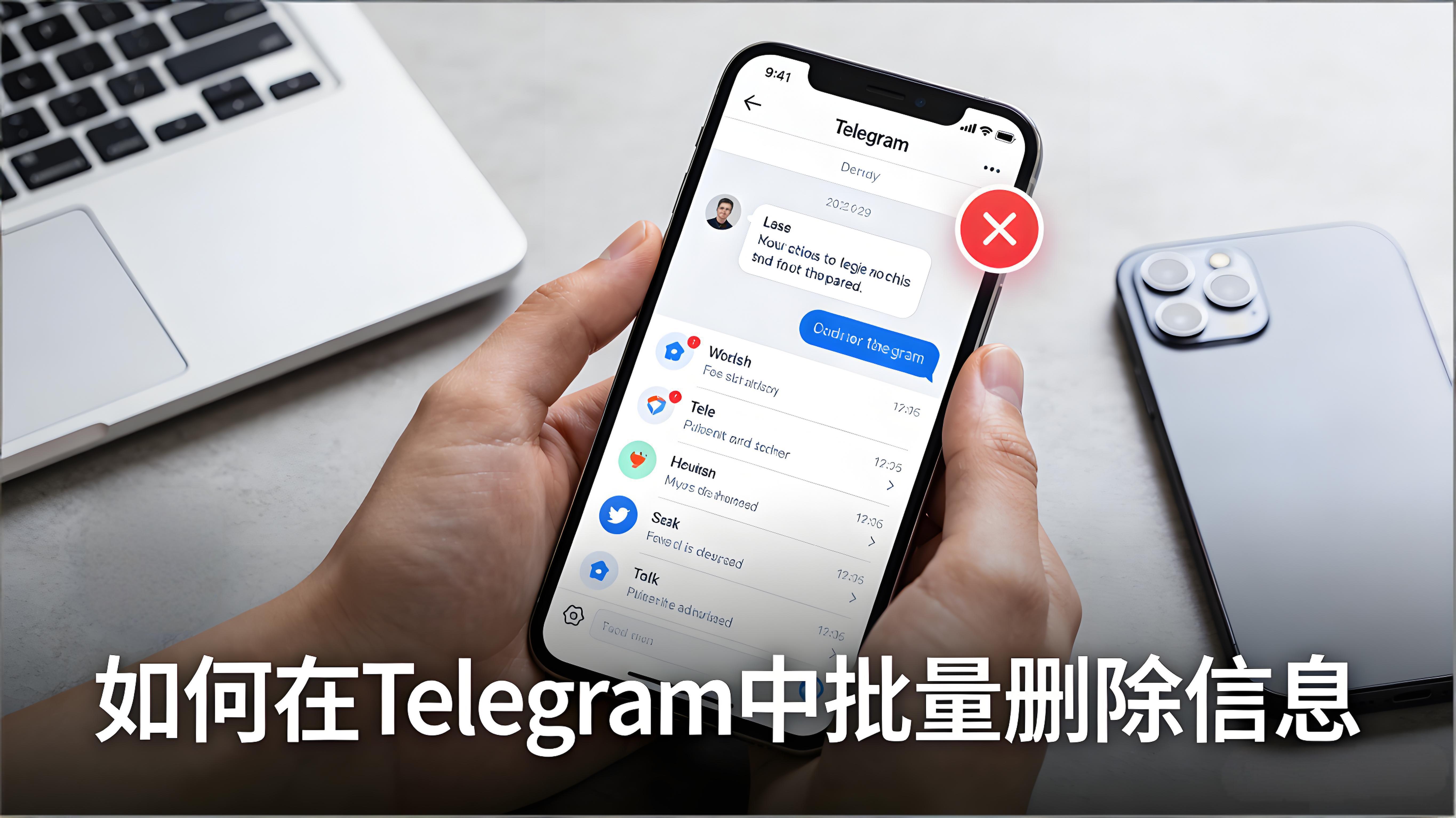 Telegram批量删除信息有什么窍门？