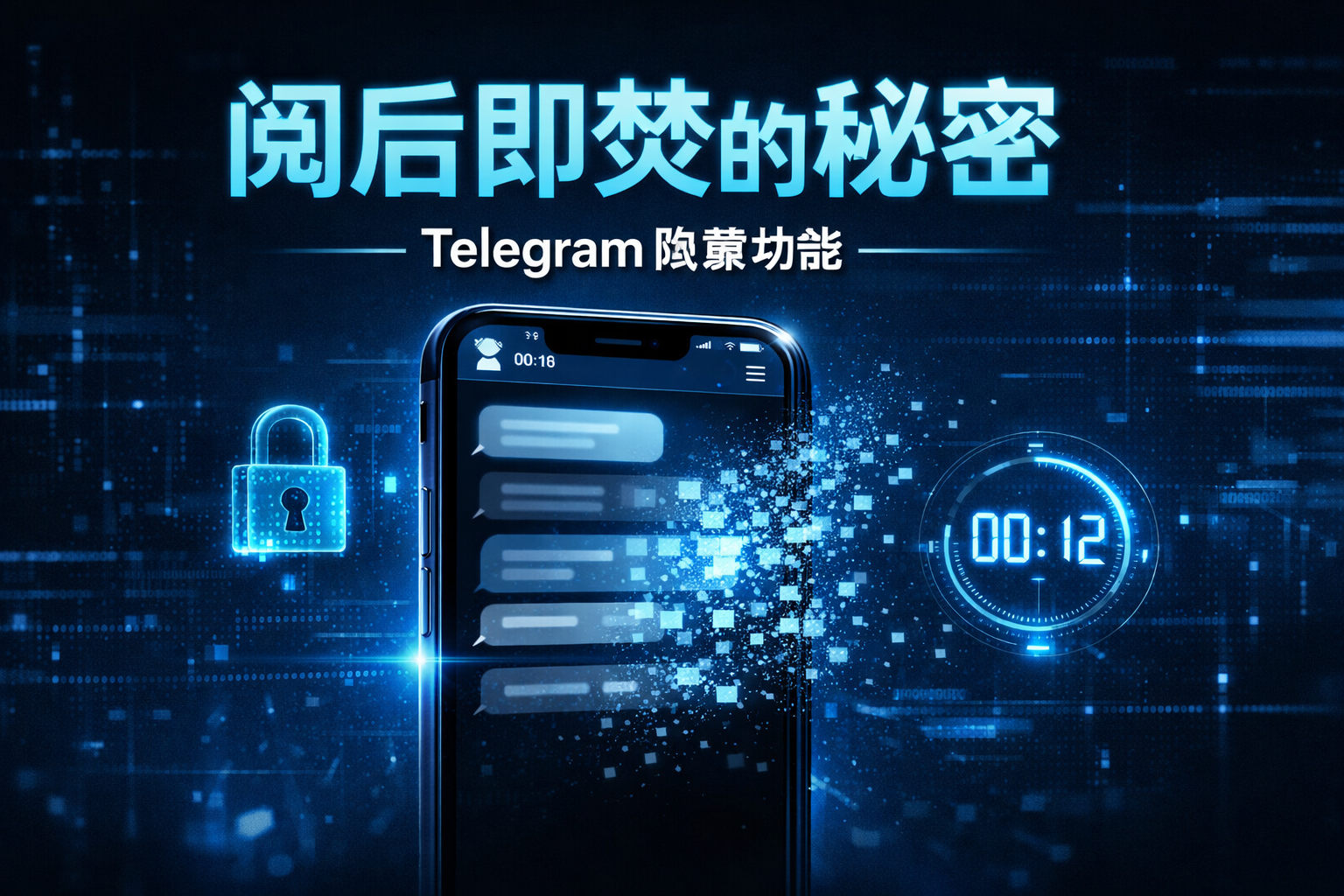 设置Telegram阅后即焚有何窍门？